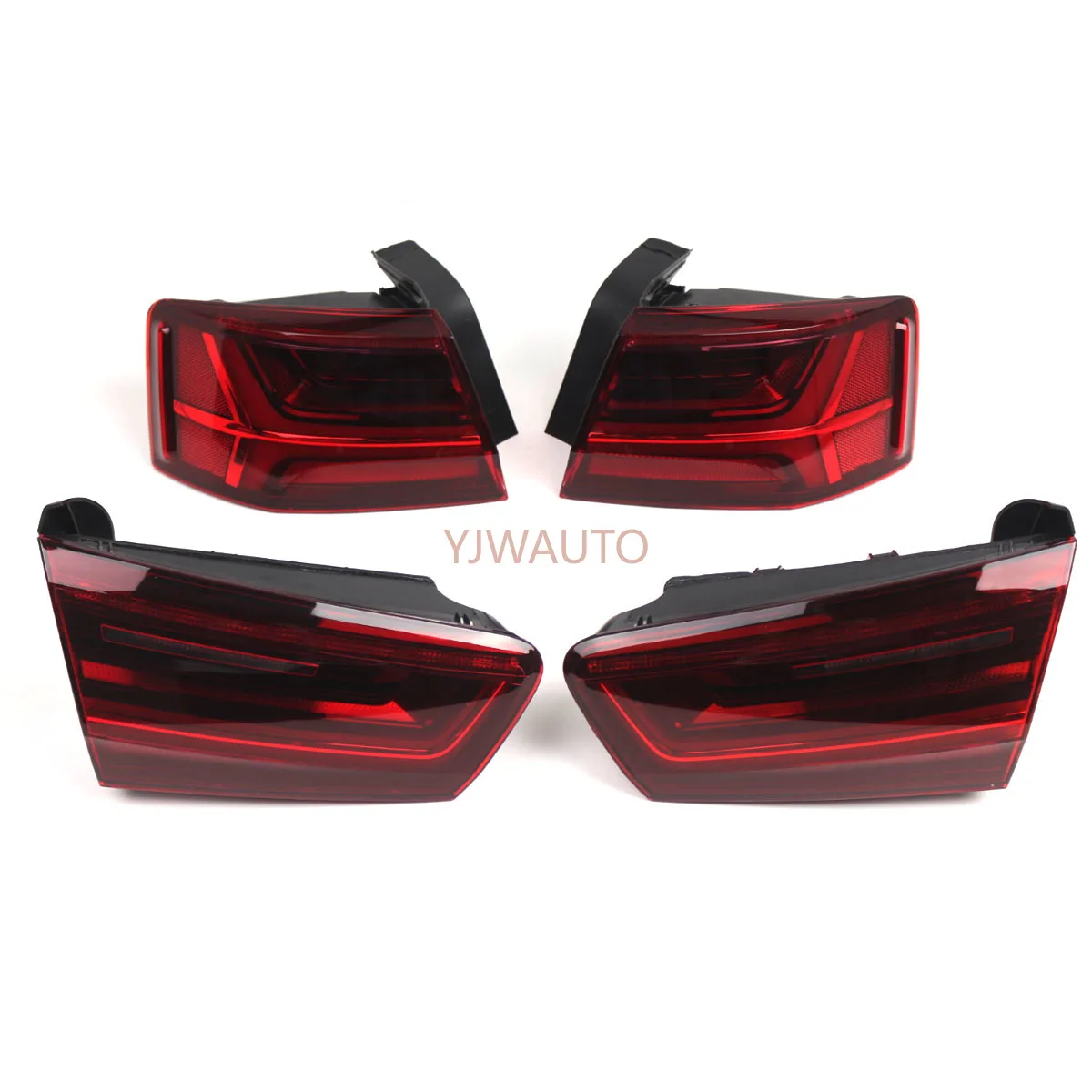 For Audi A6 C7PA SEDAN 2014 2015 2016 2017 2018 Tail Light Car Taillight Assembly Rear Lamp Brakelights Turn Signal Fog Lamp