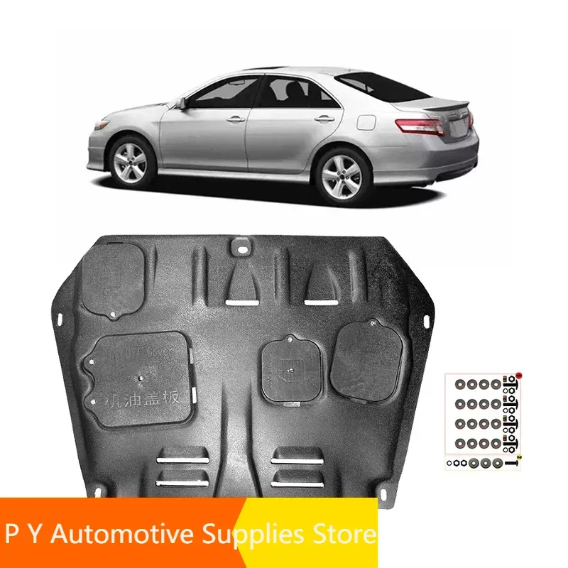 Guardabarros para debajo del motor de coche, Panel de placa de guardabarros para Toyota Camry 2007-2011 2008 2009 2.4L 2.5L 3.5L