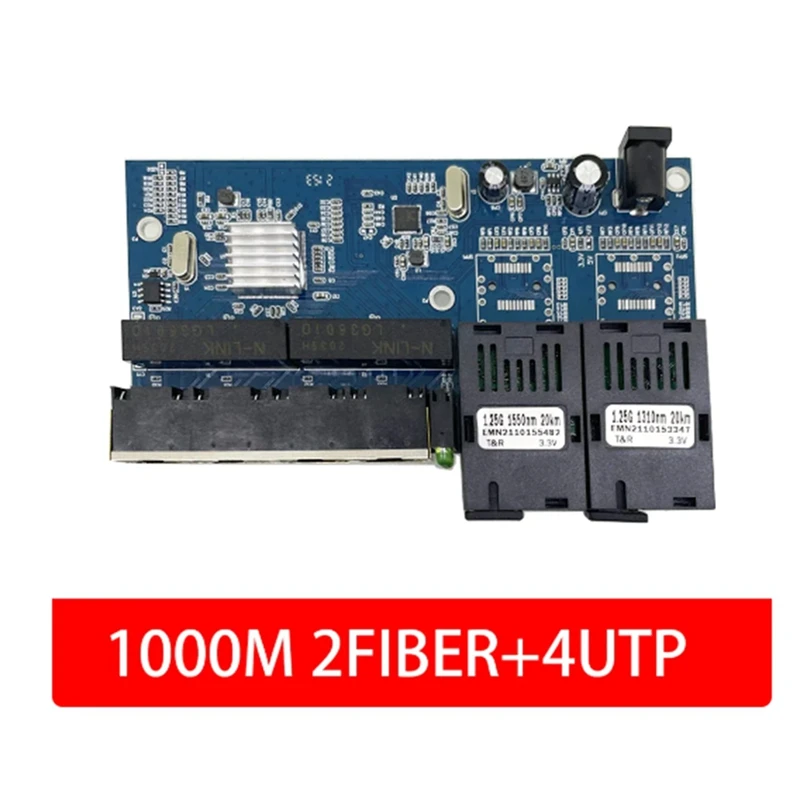 Conversor Of Optical Fiber Media Converter SC Konverter Fiber Optik Optical Converter Optical Transceiver Fibre Easy To Use