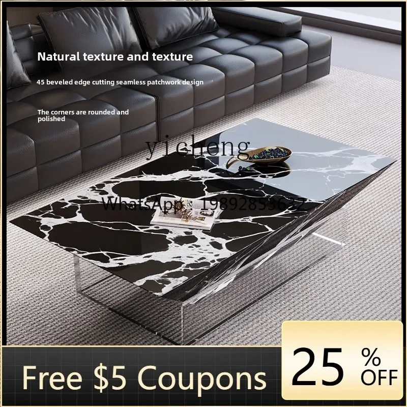 H3-24 coffee table living room acrylic suspension art high-end household coffee table