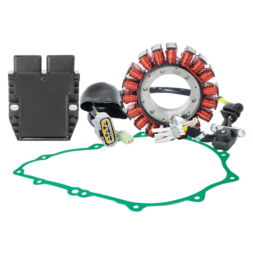 For Voge 525 500 DSX ACX AC DS Series Euro4 Euro5 Motorcycle Charging System Kit Stator Assy Voltage Regulator Generator Gasket