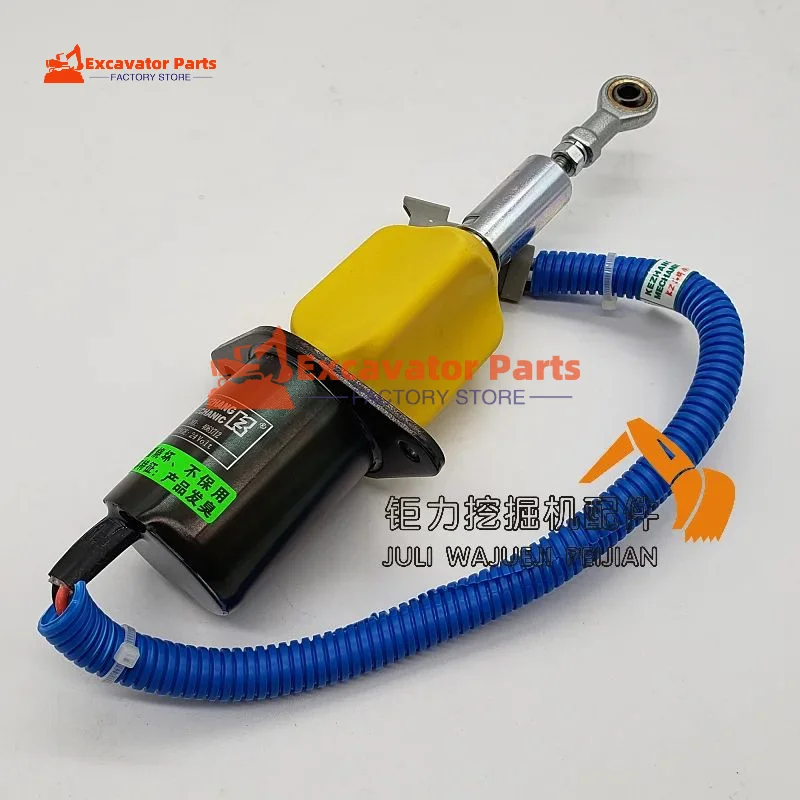 For Komatsu PC 300 350 360-7 Flame extinguisher switch stall solenoid valve Oil cut-off valve 4063712 Excavator Parts