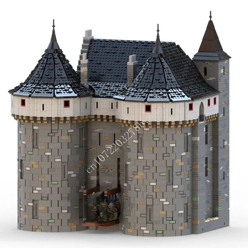 14562PCSThe Great Gatehouse - Castle in Brittany Part  MOC Creative street view Model Building Blocks DIY  Model Toys Gifts