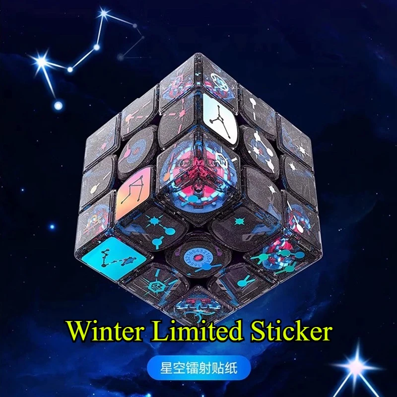 Gan14 Winter Limited Sticker 3x3 Cube STICKERS Tools