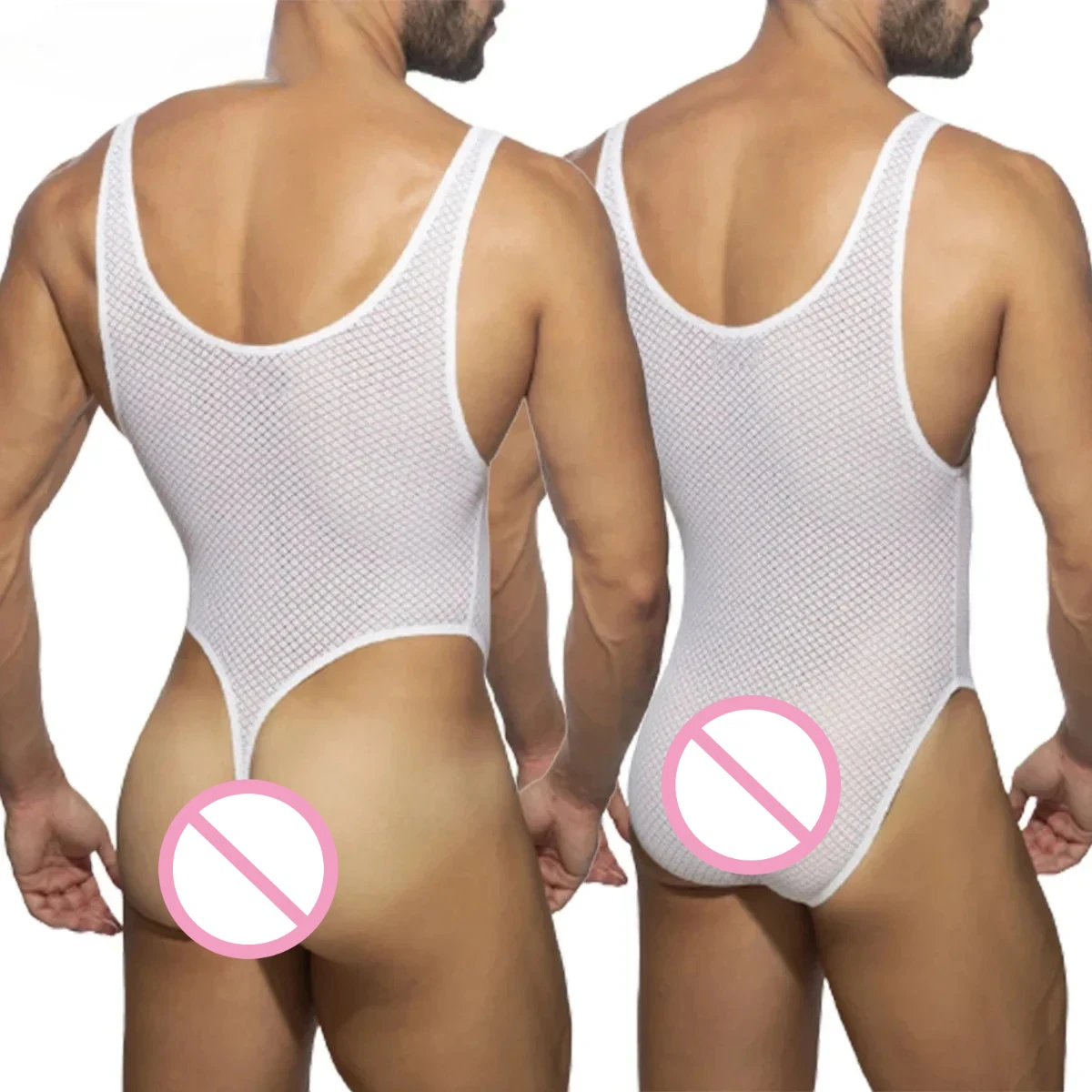 

Домашняя одежда для отдыха, мужской комбинезон, сексуальные повседневные кружевные топы без рукавов, комбинезоны, прозрачное боди, эротическое сетчатое белье для геев