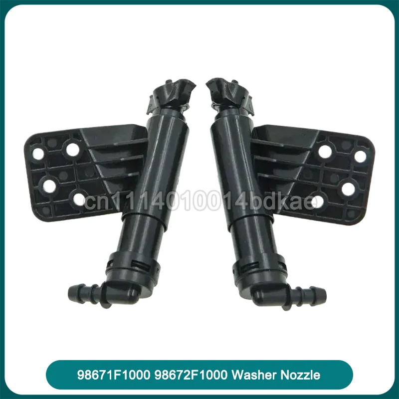 98671F1000 98672F1000 98671-F1000 98672-F1000 Headlight Washer Telescopic Nozzle Left Right Replacement Assembly Auto Accessory
