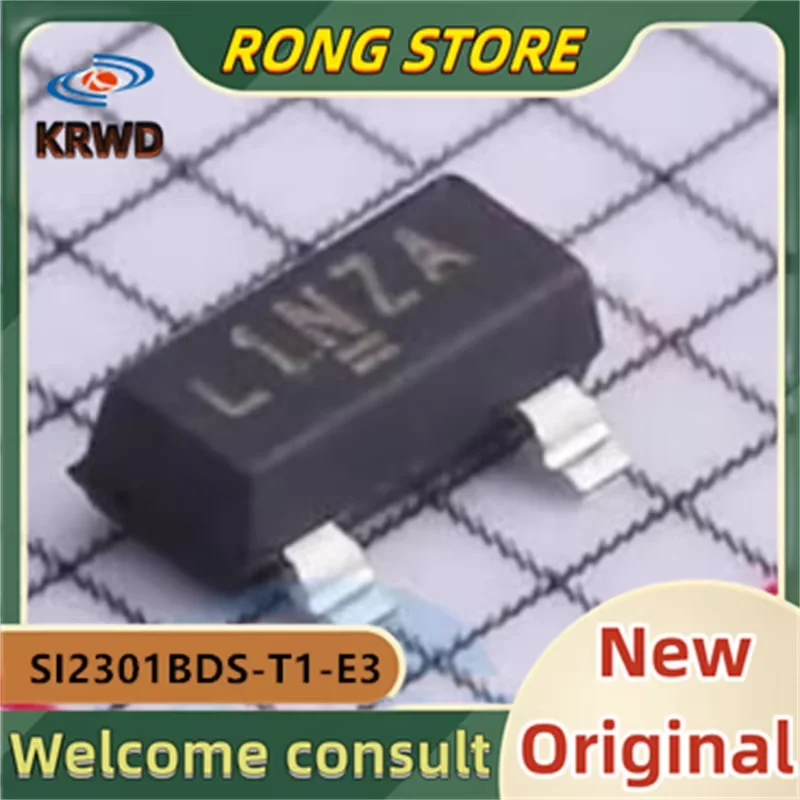 (50 قطعة/100 قطعة) L1NZA SI2301BDS-T1-E3 SI2301BDS SI2301 SOT23-3 SMD رقاقة جديدة ومبتكرة IC