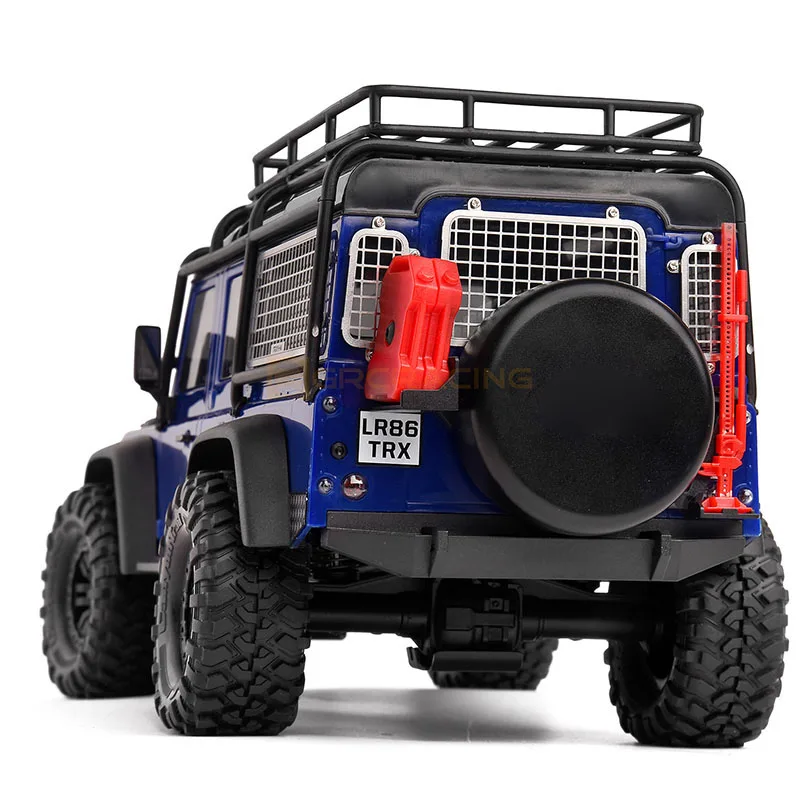 TRX4M Simulation Metal Three-dimensional Side Window Net and Rear Net for 1/18 RC Crawler Traxxas TRX-4M Car Defender D90 Parts