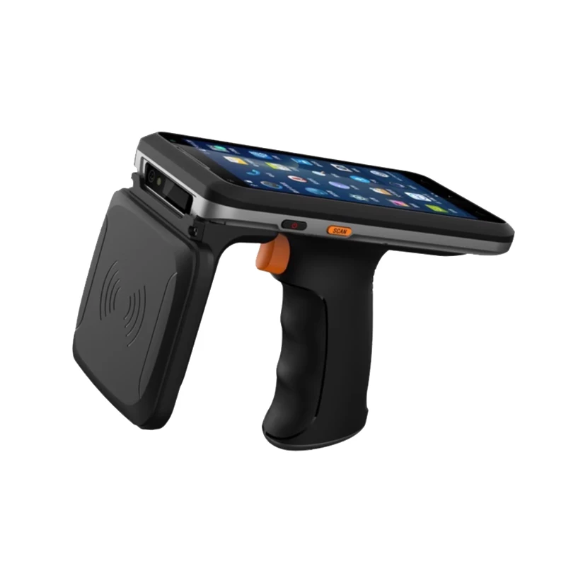 

Android 4G Full-Network Industrial Inventory Machine RF Receivers Transmitters 100m Reading Warehouse Inventory Scanner