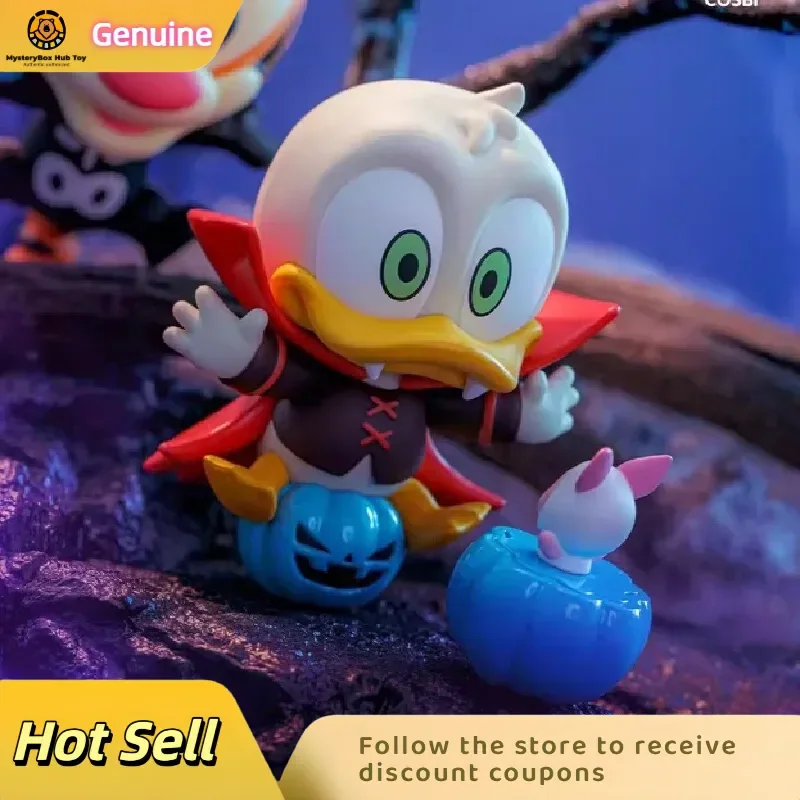 

New Genuine Hottoys Pumpkin Party Cosbi Blind Box Mini Doll Ornaments Figure Trendy Toyshalloween Gifts Halloween Gifts