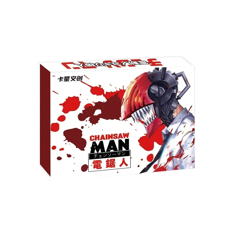 Chainsaw Man Card HIT Card Retro Comics Manuscript Card Rare PVC Pair Mounted Cards Anime Collection Cardss