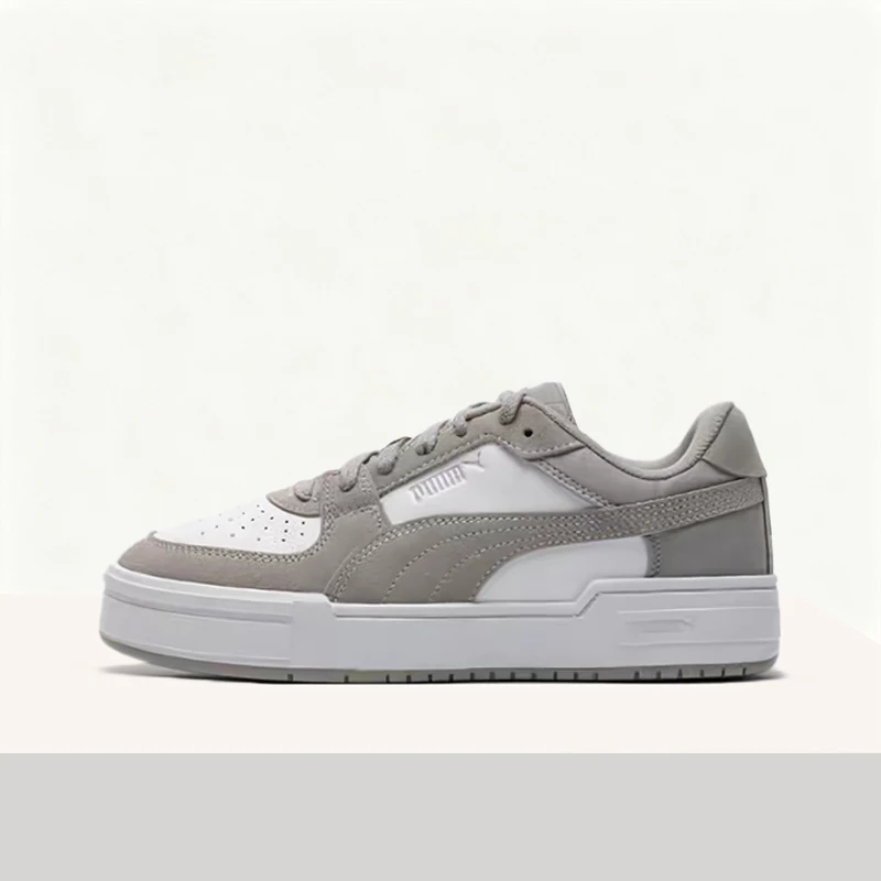 Puma Ca Pro Classic Minimalist,trendy,soft, durable, and cushioned low-top sneakers for men and women – Gray and White 393277-01