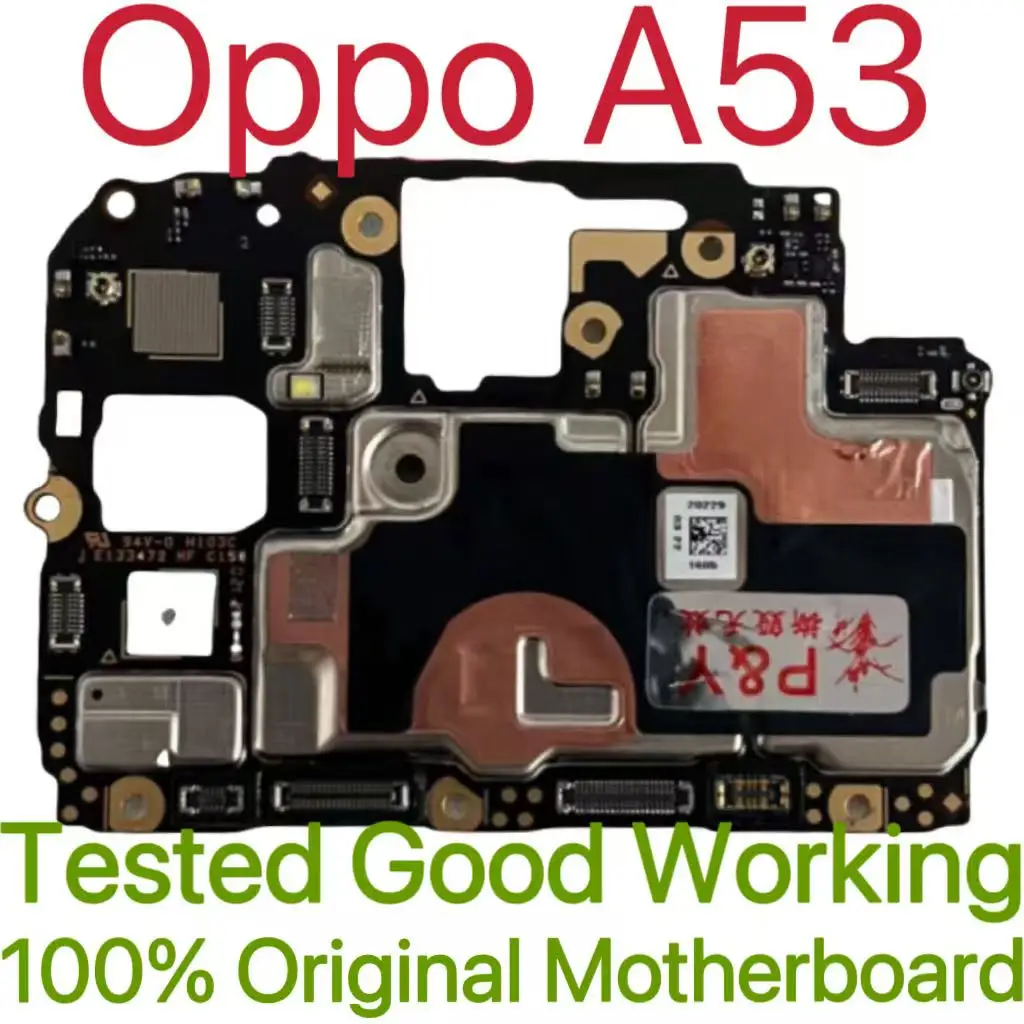 Placa Base Original Desbloqueada Versión Global para Oppo A53, Placa Lógica Principal Probada para Oppo A53