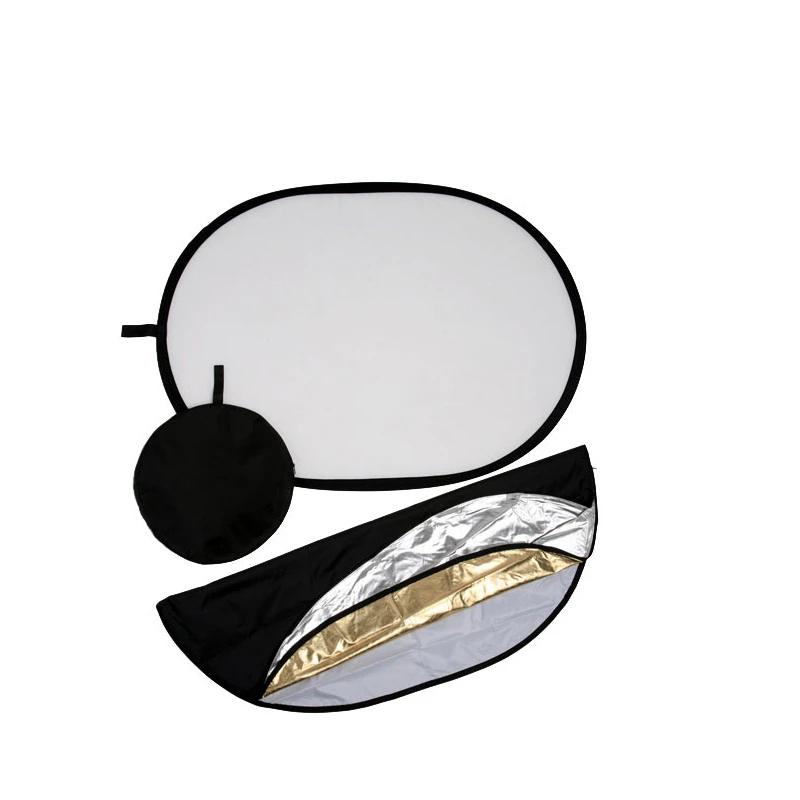 

Studio reflector 150cm*100 five-in-one oval large size reflector to send the bag to the outside shooting fill board