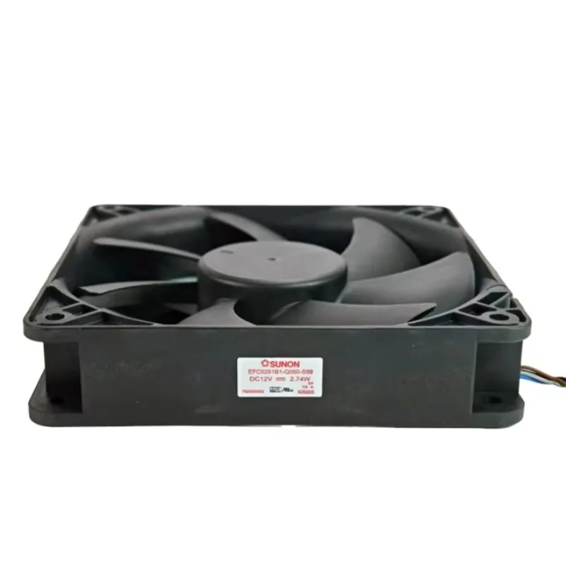 SUNON EFC0251B1-Q050-S99 DC 12V 2.74W 120x120x25mm 4-Wire Server Cooling Fan