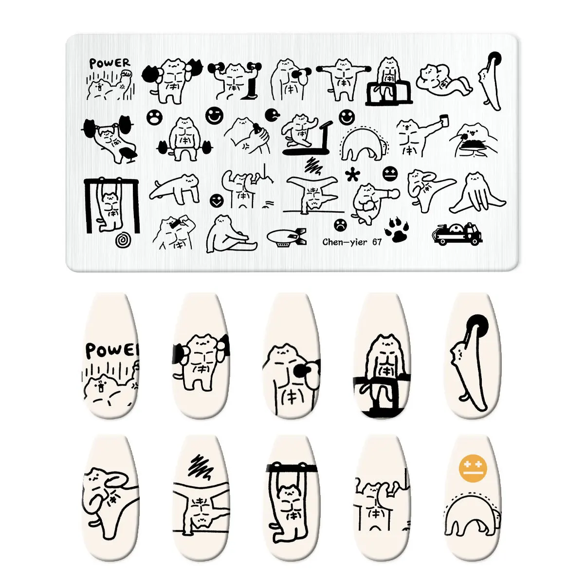 

Nail Transfer Nail stamping Plates Cartoon Characters Nail Printed Steel Plate Chinese Style Floral Plant Design Stamping Plates
