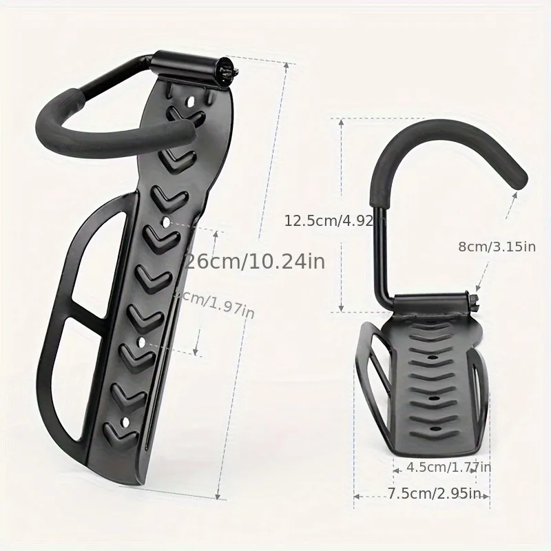 1PC Bicycle Parking Racks Wall Fixed Hook Rack Mountain Folding Hook Display Road Parking Rack Accessories Bicycle Accessories