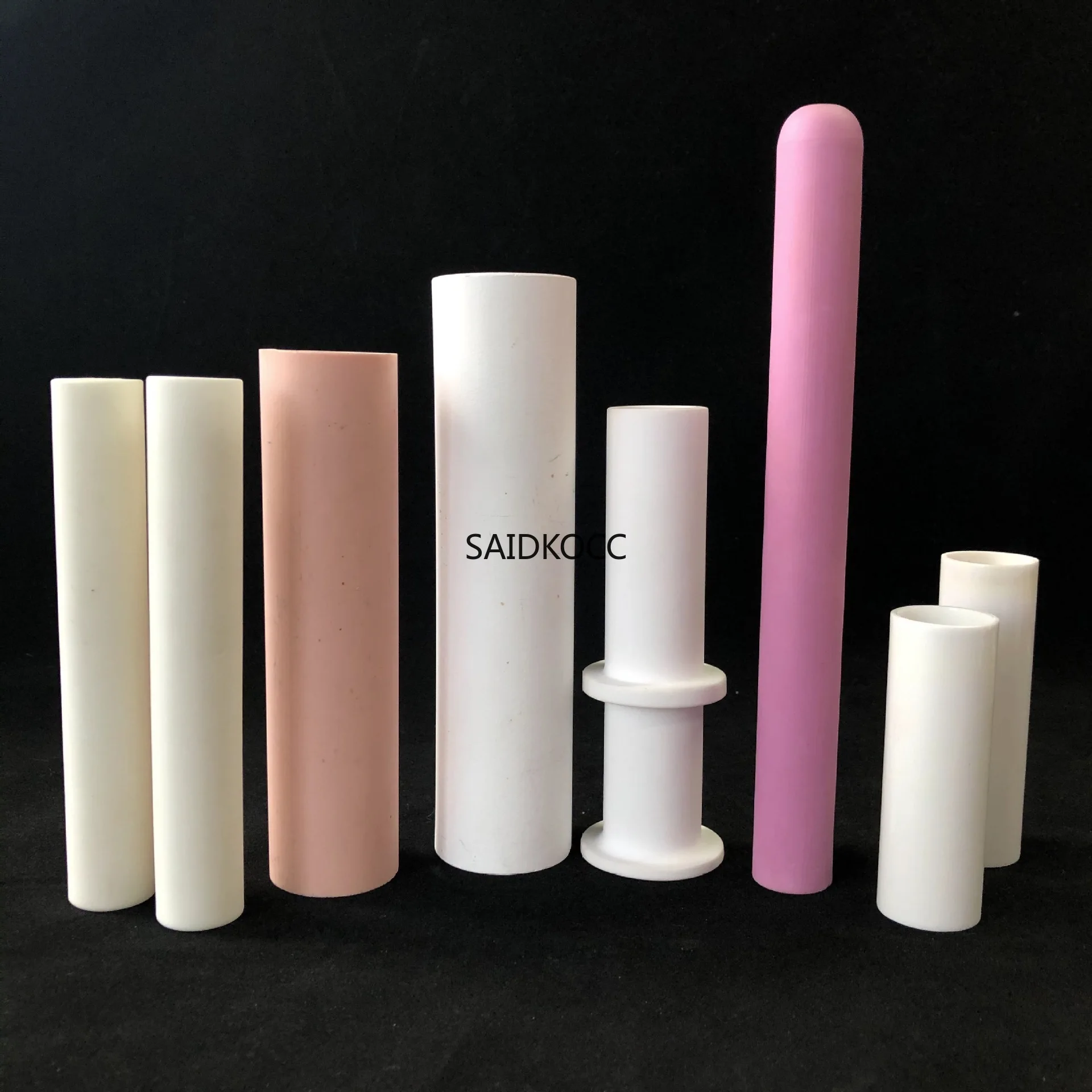 SAIDKOCC 99 alumina ceramic tube wear-resistant ceramic tube zirconia ceramic tube processing custom