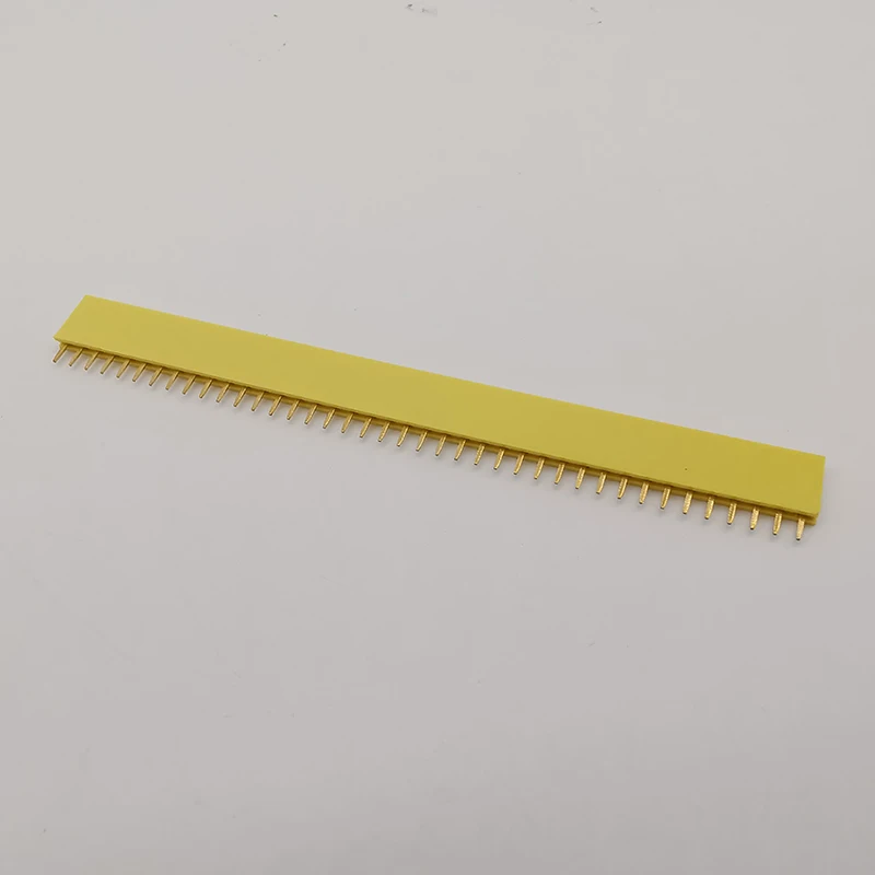 30Pcs/lot Pitch 2.54mm 40 Pin 1x40P Single Row Female Socket Pin Header PCB Board Connector Straight Strip For Arduino DIY