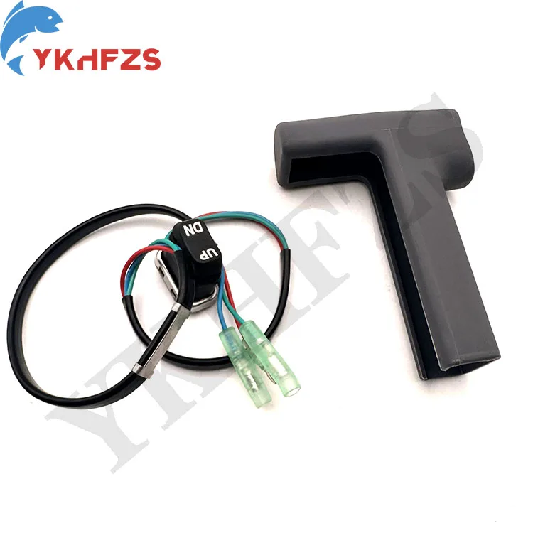 

703-82563-02 Переключатель отделки и наклона 703-48222 Корпус с пластиковой ручкой для подвесного мотора Parsun Yamaha Блок дистанционного управления серии 703