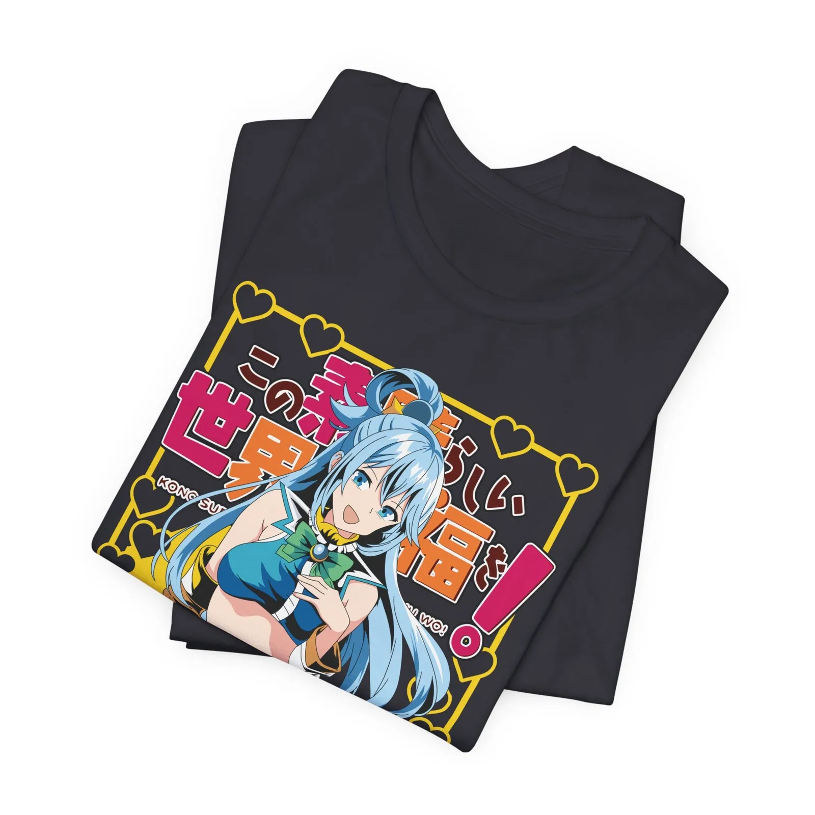 Aqua-haired Anime Girl Bikini Tee | Anime Character Shirt