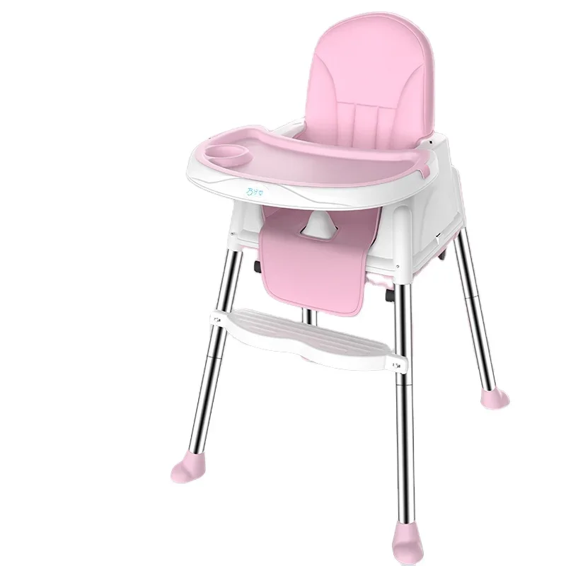 

Feeding High Chair Crib Custom Comfortable Foldable with Double Tray Baby Food Chair 3 Cradlebaby Modern Baby Dining Room 3 in 1