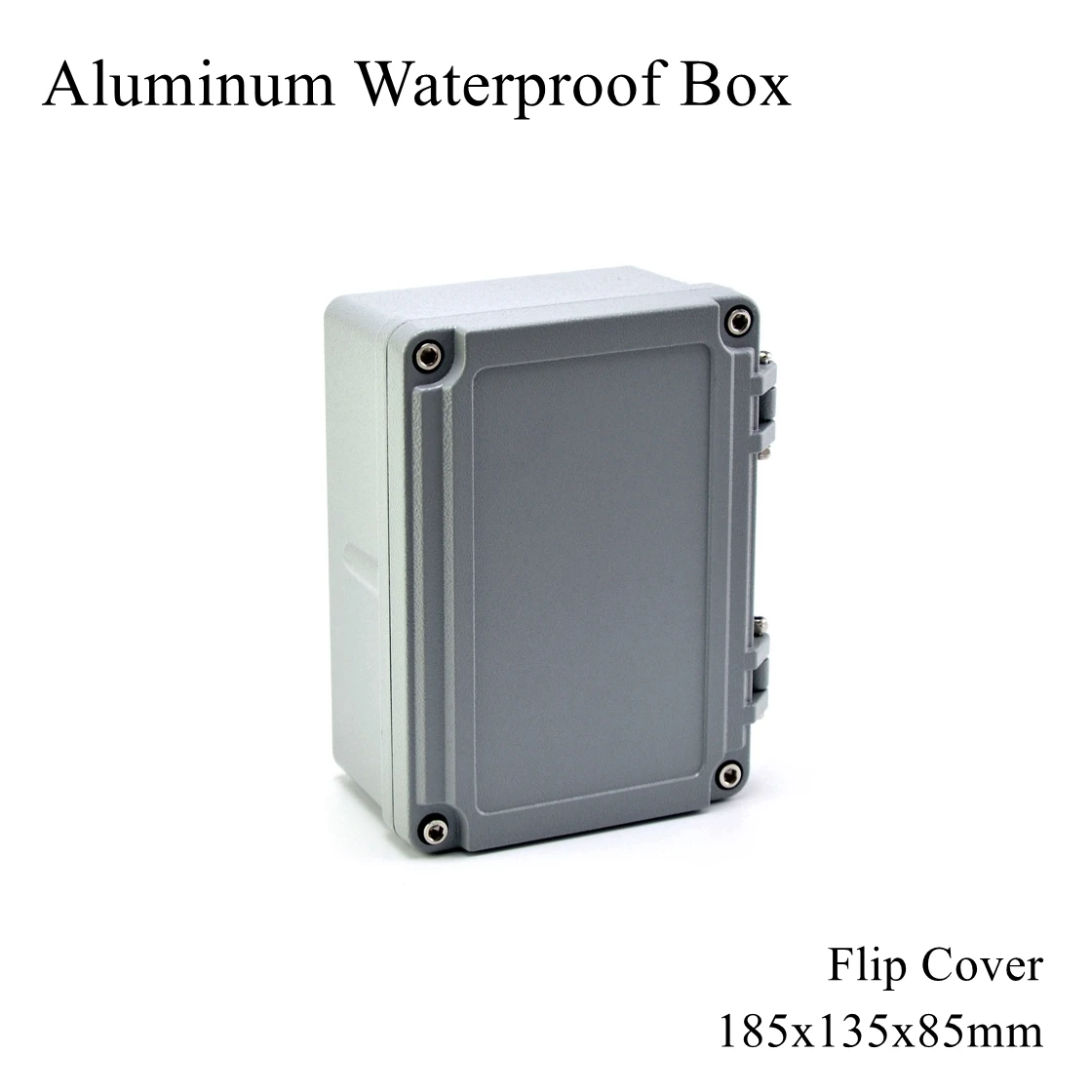 

185x135x85mm Aluminum Waterproof Box Dustproof Seal Project Case Switch Junction Enclosure Instrument Distribution Outdoor Cable