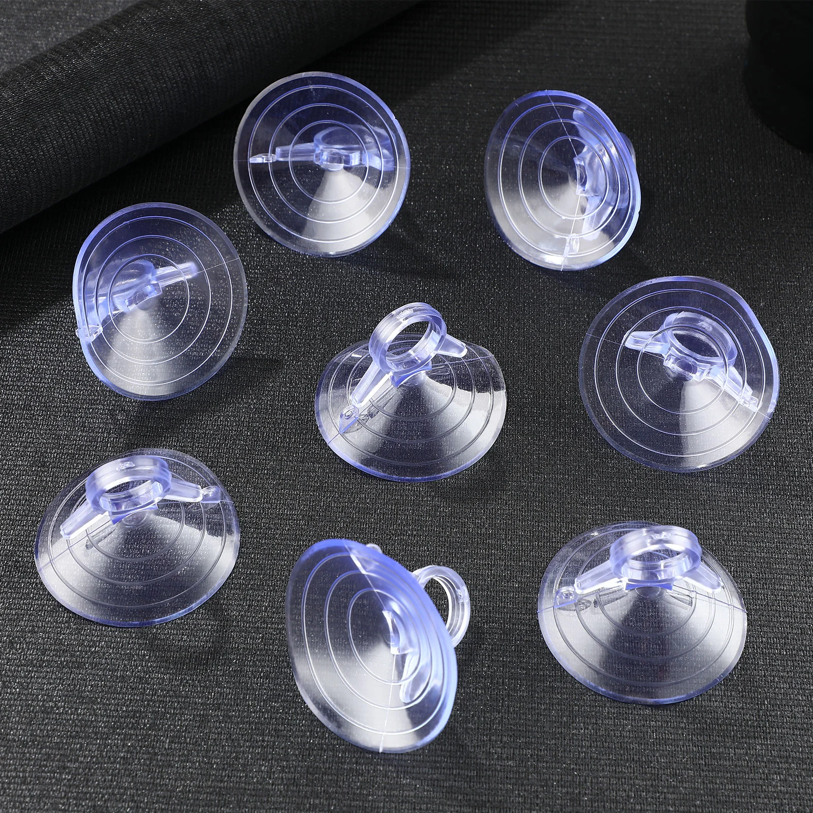 12 Pcs Pull Ring Sucker Essential Aquarium Maintenance Suction Cups Fish Tank Glass Long-lasting Suckers Easy to Install Remove