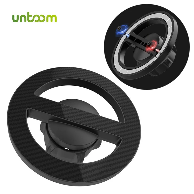 

Магнитная основа Untoom, совместимая с MagSafe для 17 мм шаровой головки, автомобильный кронштейн для крепления телефона, магнитный автомобильный держатель для телефона, аксессуары