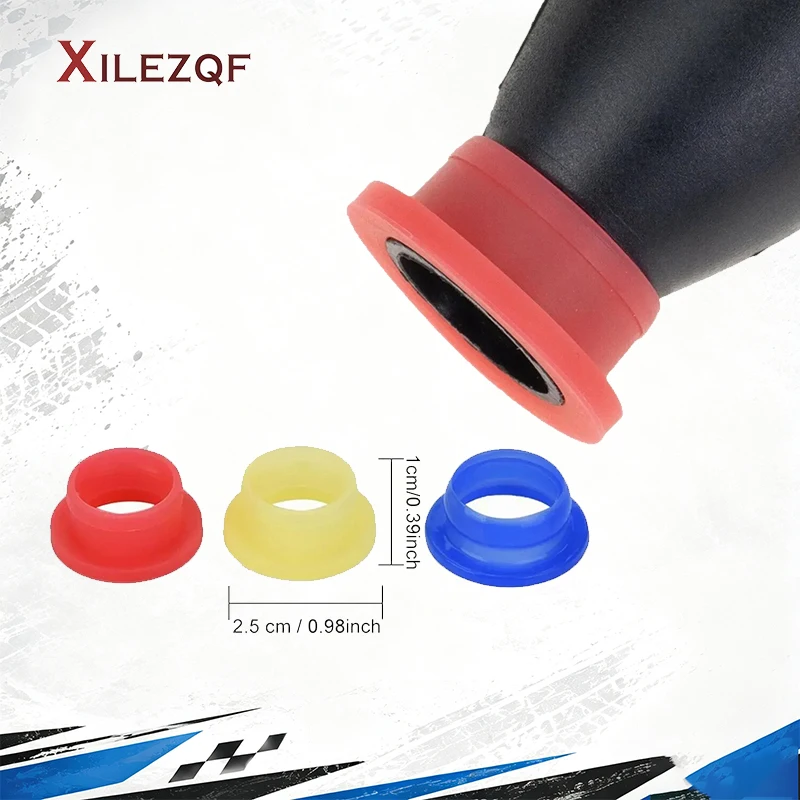 lot Engine Exhaust Pipe Tubing Joint Adapter Silicone Gasket for HSP 1/8 RC Nitro Car Resistant to High Temperature RC Part
