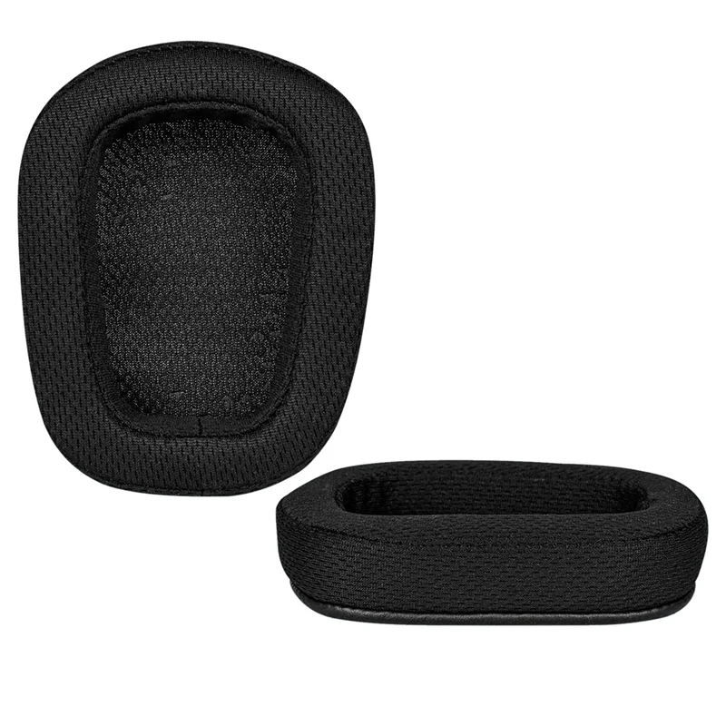 1 paio di cuscinetti per le orecchie in schiuma cuscino in pelle per cuffie da gioco Wireless G935 G635 G533 G433 G231