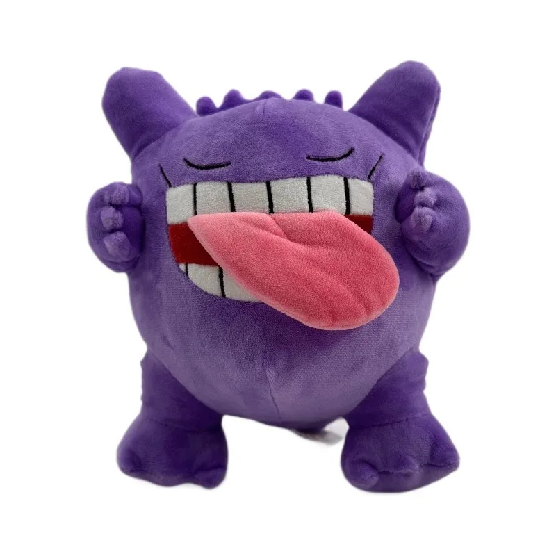Cute Me ga Gen-gar Plush Doll Anime Pocket Monster Soft Peluche Collectible Ornament For Pokémon Fans Kids Birthday Gift