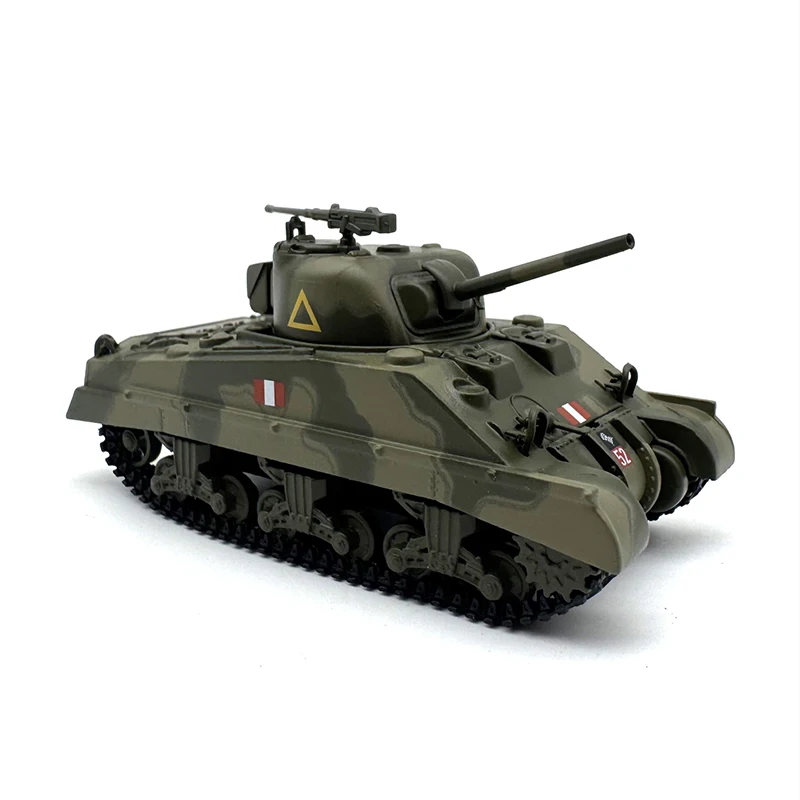 

1/76 Scale Sherman MKIII Tank Armored Vehicle Military Simulation Alloy Model Static Diaplay Collectible Gift Ornament Souvenir