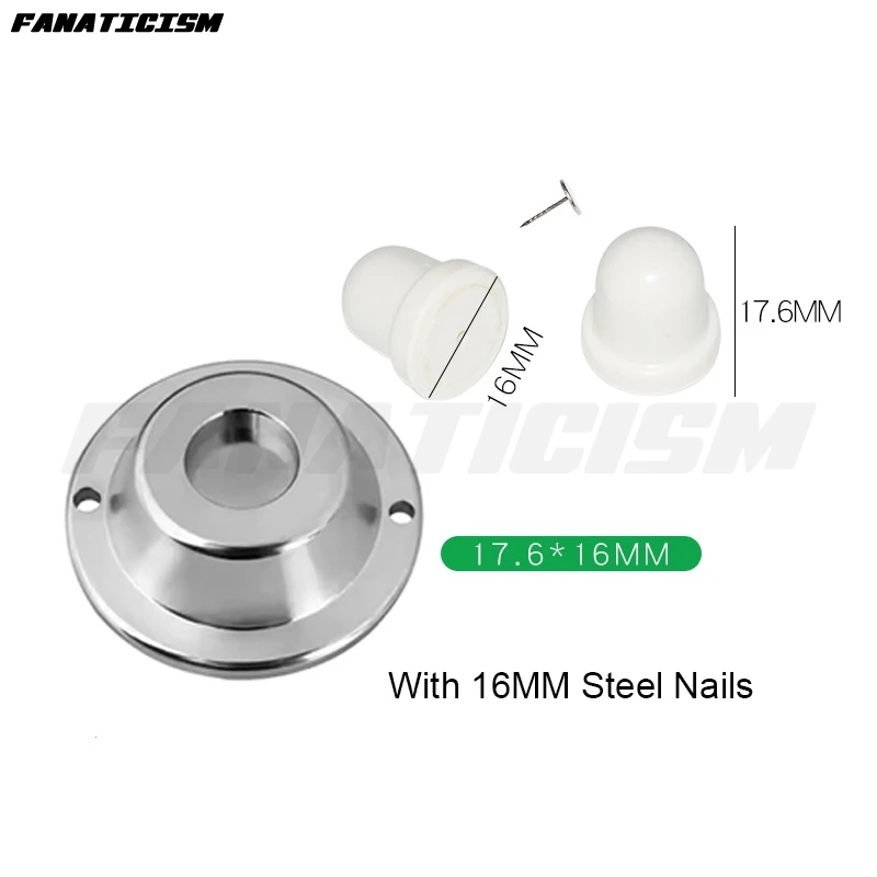 

100Pcs EAS Safety Label Clutch Anti-Theft Magnetic Buckle Small Anti-Theft Fixed Buckle With Magnet Lock Opener