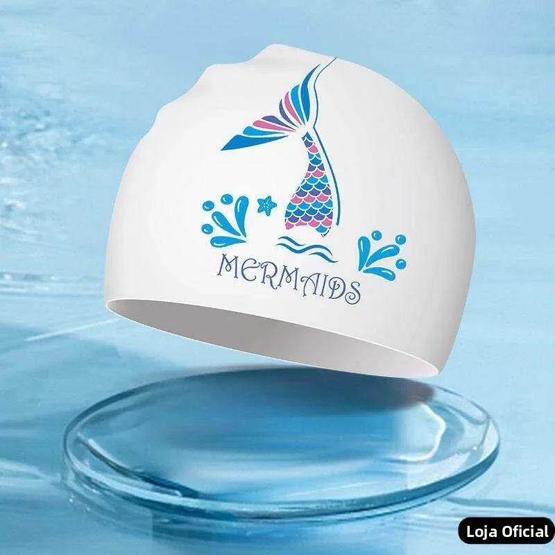 touca-de-natacao-de-silicone-para-mulheres-nao-apertada-tamanho-grande-impermeavel-para-treinamento-e-competicao-touca-d