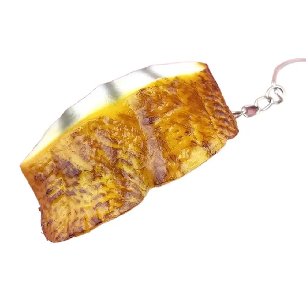 

Japanese Style Simulation Food Key Chain Sea ​​urchin Salmon Fake Sushi Model Keychain Bag Pendant Tamagoyaki