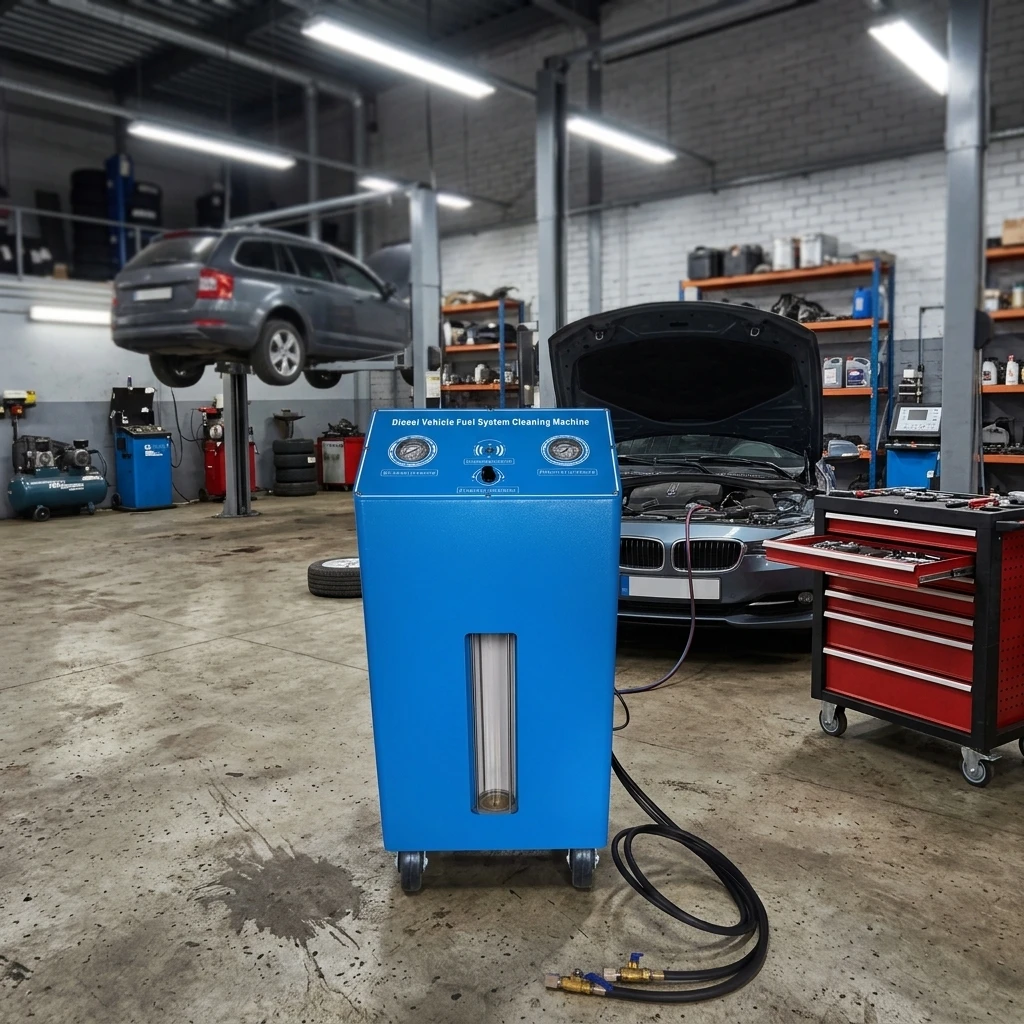 All In One Diesel Fuel Injector Cleaner Fuel Line Air Intake System Cleaning Machine
