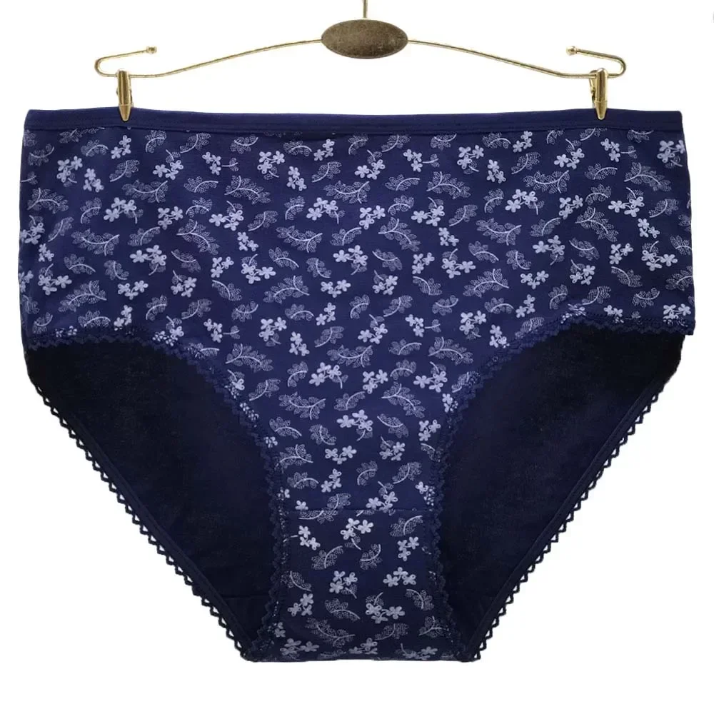 Cotton Panties Plus Size Underwear Women Briefs Female Knickers Lady Lingerie High Waist Intimate XXL 3XL XXXXL 3 Pieces/Lot