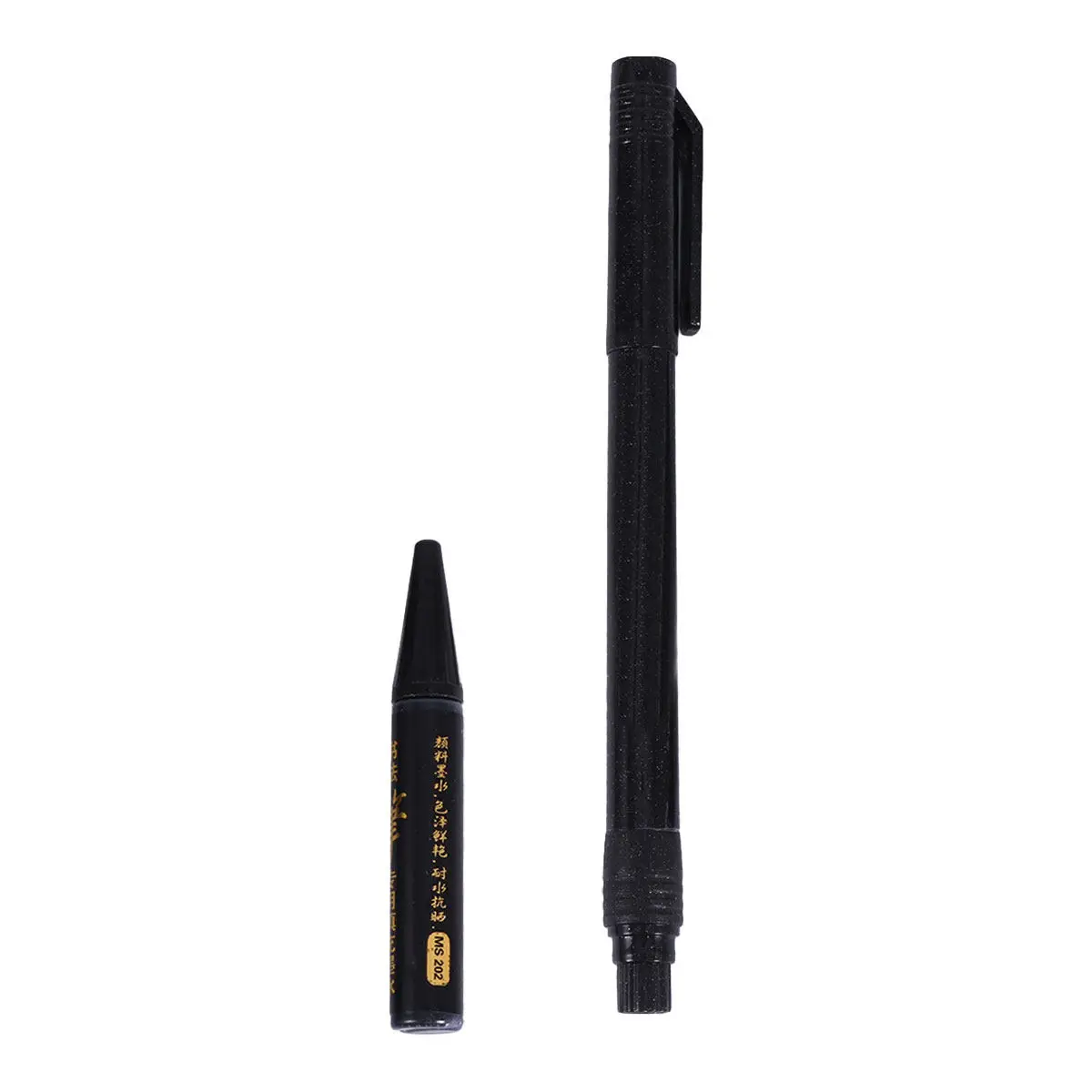 1Set Calligraphy Pen Set Nylon Brush Wood Handle Water-Based Ink for Chinese Japanese Writing Drawing Brush