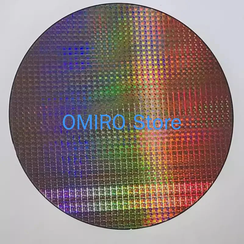 12 Inch Silicon Wafer 6 8 inch Wafer Silicon Integrated Circuit CPU Chip Technology Sense IC Gift Semiconductor Lithography Chip