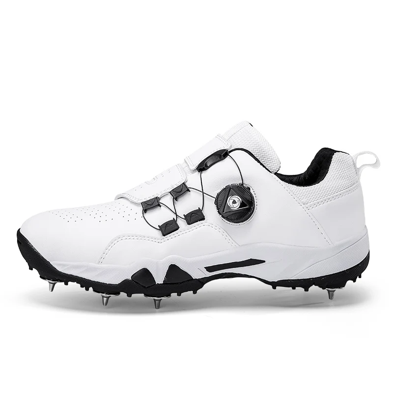 Men's Baseball Shoes Beginners Cricket Shoes Training Long Spikes Softball Shoes Boys Non-slip Cleats And Turf Baseball Sneakers