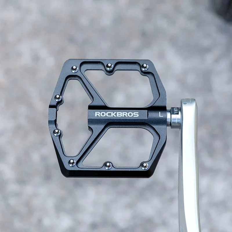 Aluminum Alloy Sealed DU Bearing Bicycle Pedal Non-slip Spikes Cycling Pedal MTB Bike Accessories