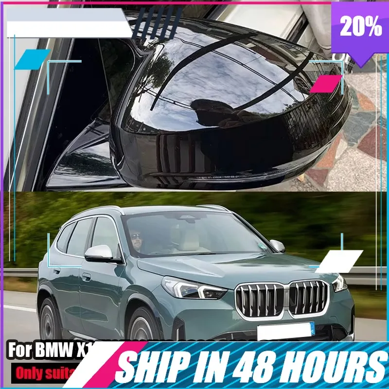 BOMP Only suitable for right-hand drive vehicles For BMW X1 iX1 U11 U12 2023 2024 2025 Paste and install the reverse mirror cove