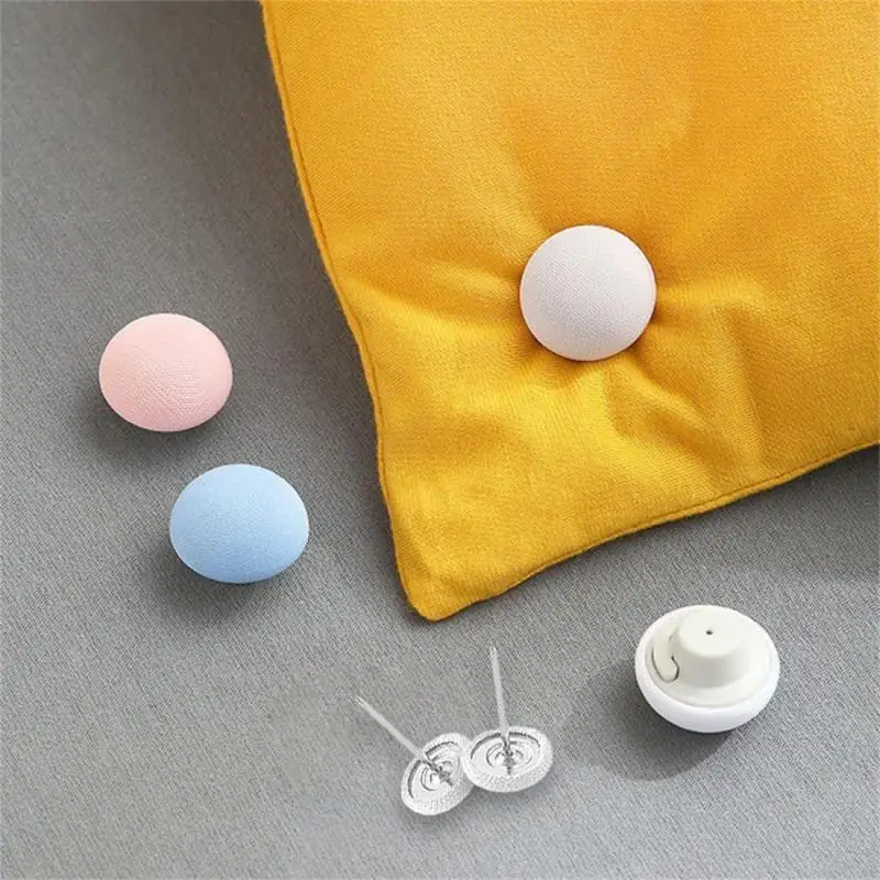 16-8PC BedSheet Quilt Clip One Button Unlock Duvet Cover Fastener Clip Anti Slip Blanket Buckles Quilt Holder Fixator Grippers