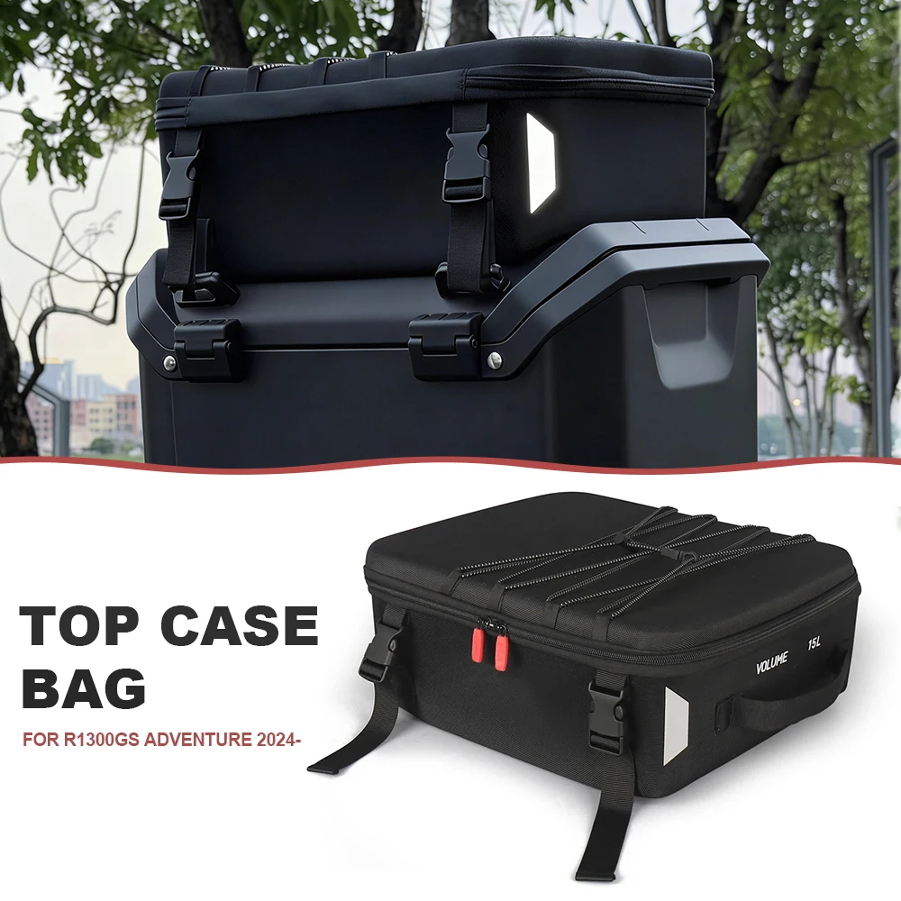 

Водонепроницаемая сумка-кофр для мотоцикла BMW R 1300 GS Adventure 2024 2025 2026 R1300GS GS1300 ADV, верхний кофр, задняя сумка