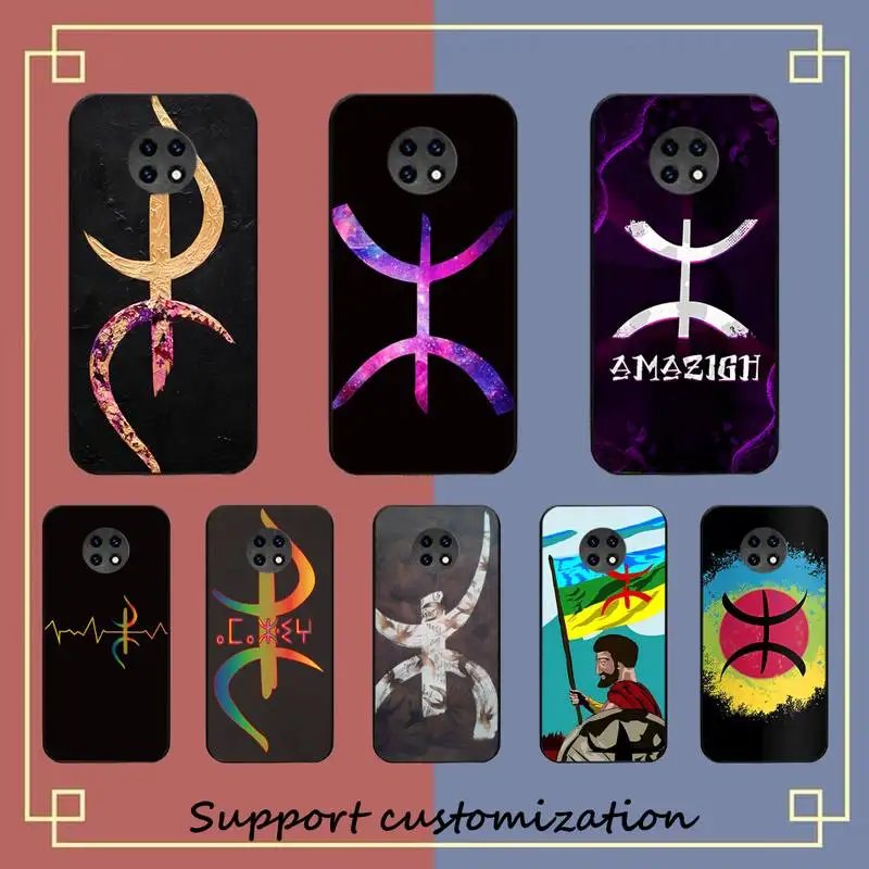 Amazigh Berber Flag Phone Case for Redmi Note 8 7 9 4 6 pro max T X 5A 3 10 lite pro