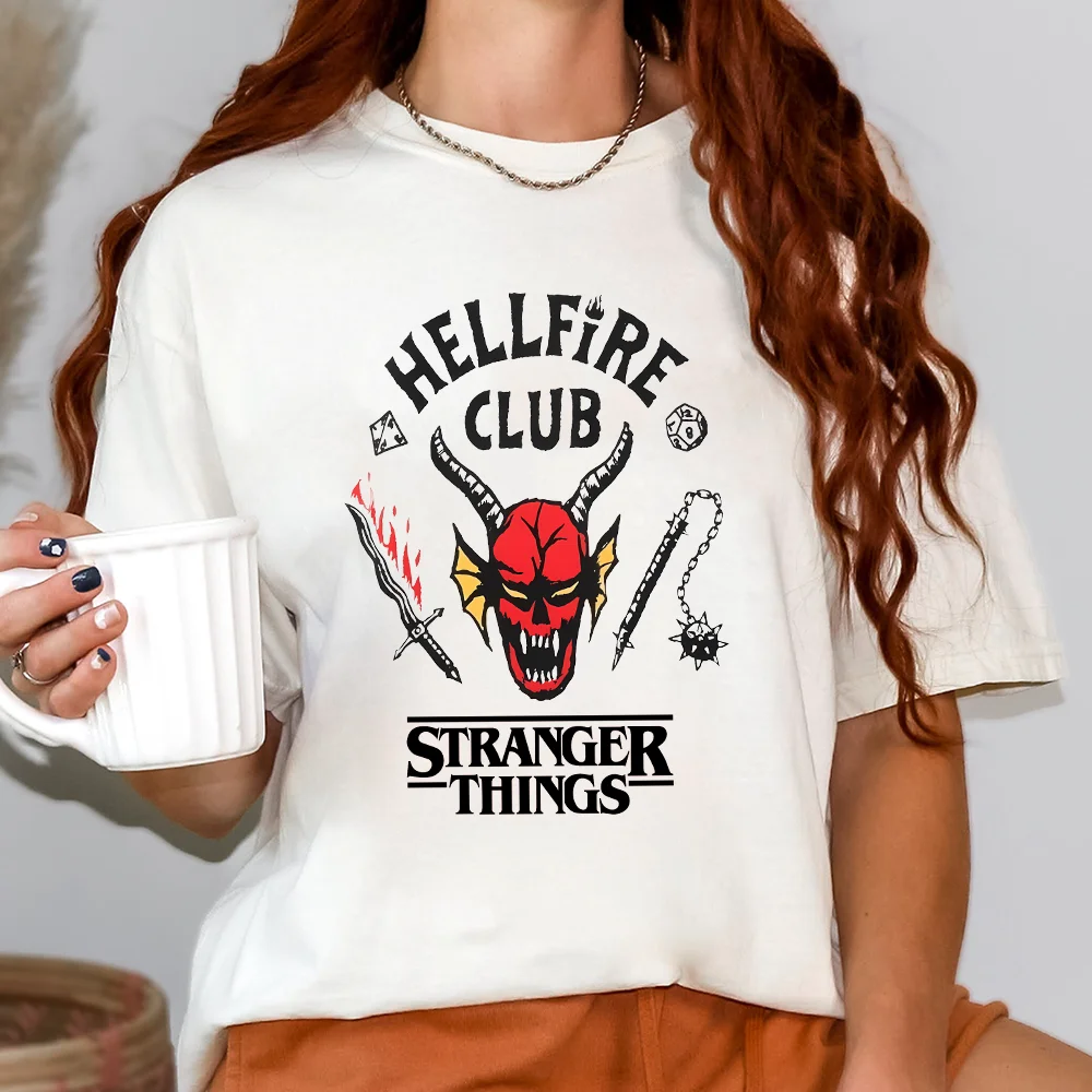 Stranger Things Vintage-Filmplakat, grafisches T-Shirt, Retro-TV-Show-Charaktere, bedruckt, für Männer, Frauen und Kinder, Freizeit-Tops für Fans. – Detail 5