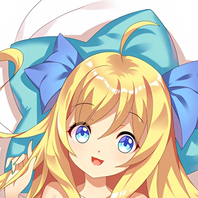 Dakimakura Anime Pillow cover Jashin-chan Double-sided Print Of Life-size Body Pillowcase Gifts