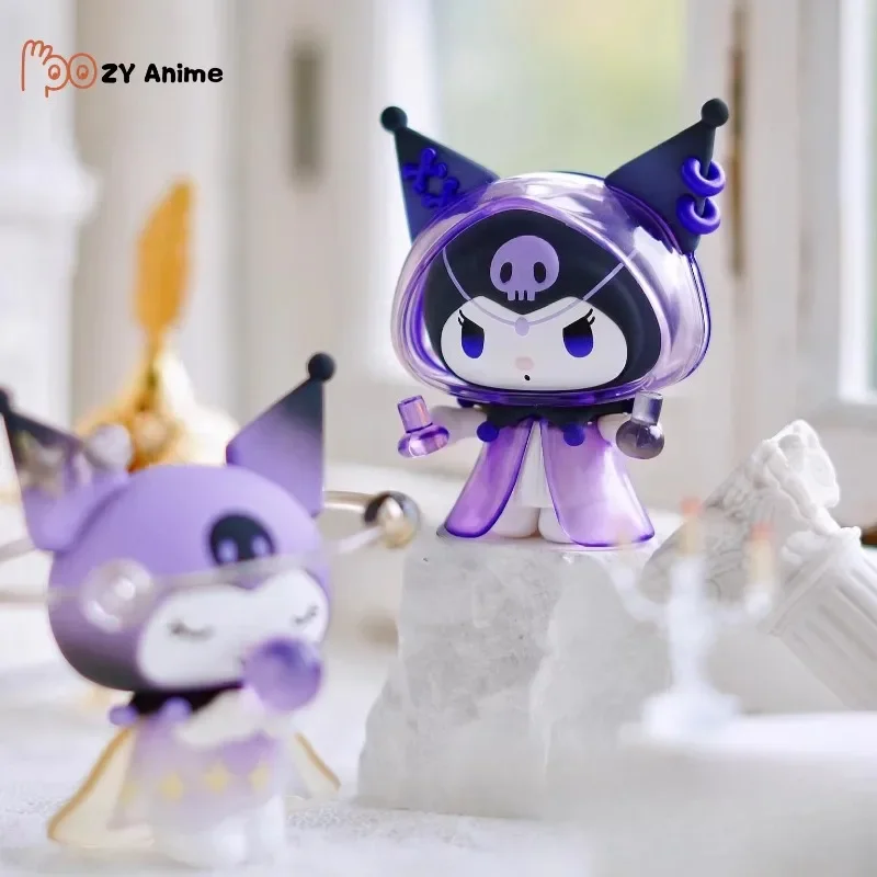 Genuine TOPTOY Sanrio Kuromi Werewolf Series Mysterious Blind Box Collectible Figure Model Mysterious Box Girl Doll Holiday Gift