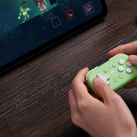 Pocket Controller Bluetooth-compatible Mini Game Console Designed for 2D Games Handheld Console for Switch/Raspberry Pi